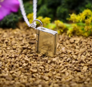 Book necklace commission