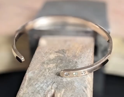 Repurposed silver jewellery